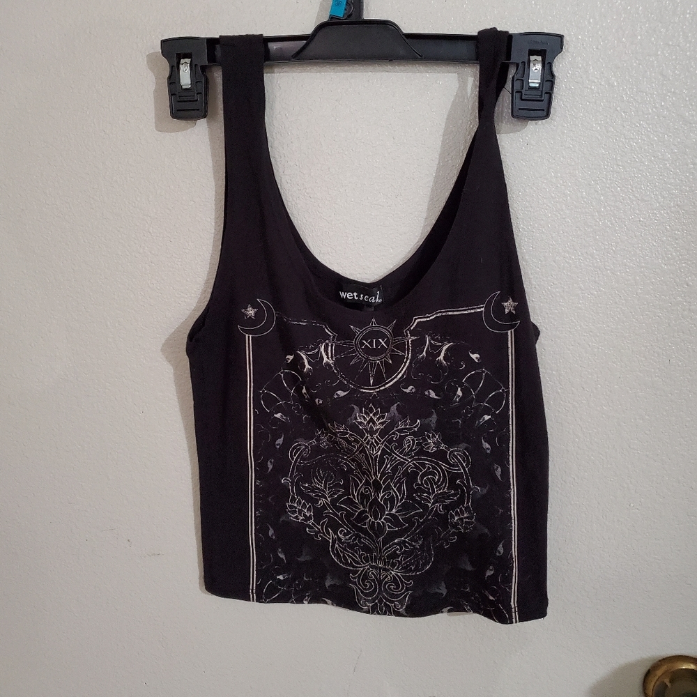 Tarot Crop Top Tank | Wet Seal